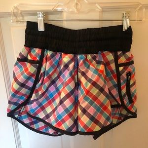 rare high waisted lululemon shorts